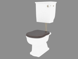 WC avec réservoir de décharge