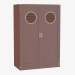 3d model Two-door wardrobe with decor - preview