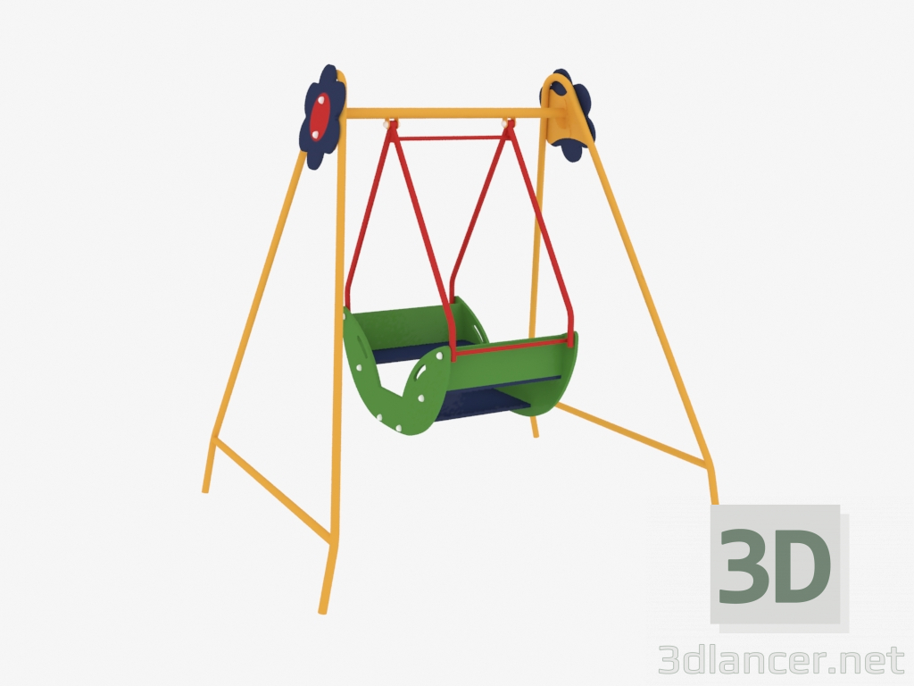 3D modeli Salıncak (6401) - önizleme