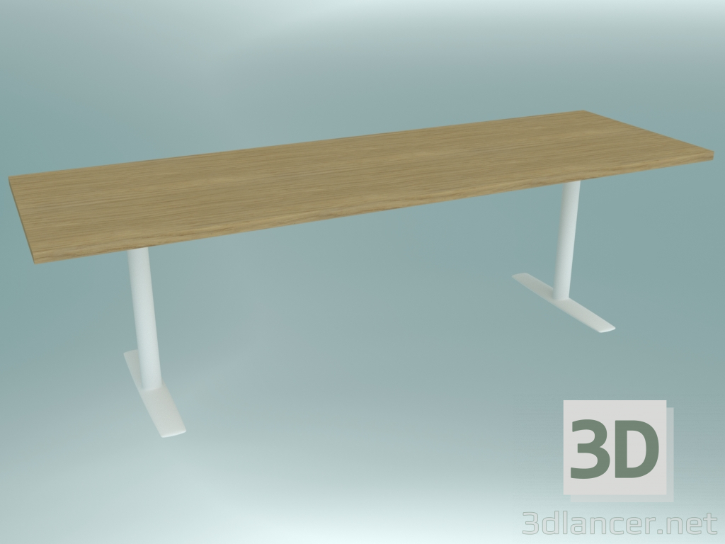 Modelo 3d Mesa retangular para escritório ACCA (250) - preview