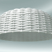 3d model Pendant lamp (95, White Woven) - preview