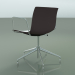 3d model Chair 0233 (5 legs, with armrests, chrome, two-tone polypropylene) - preview