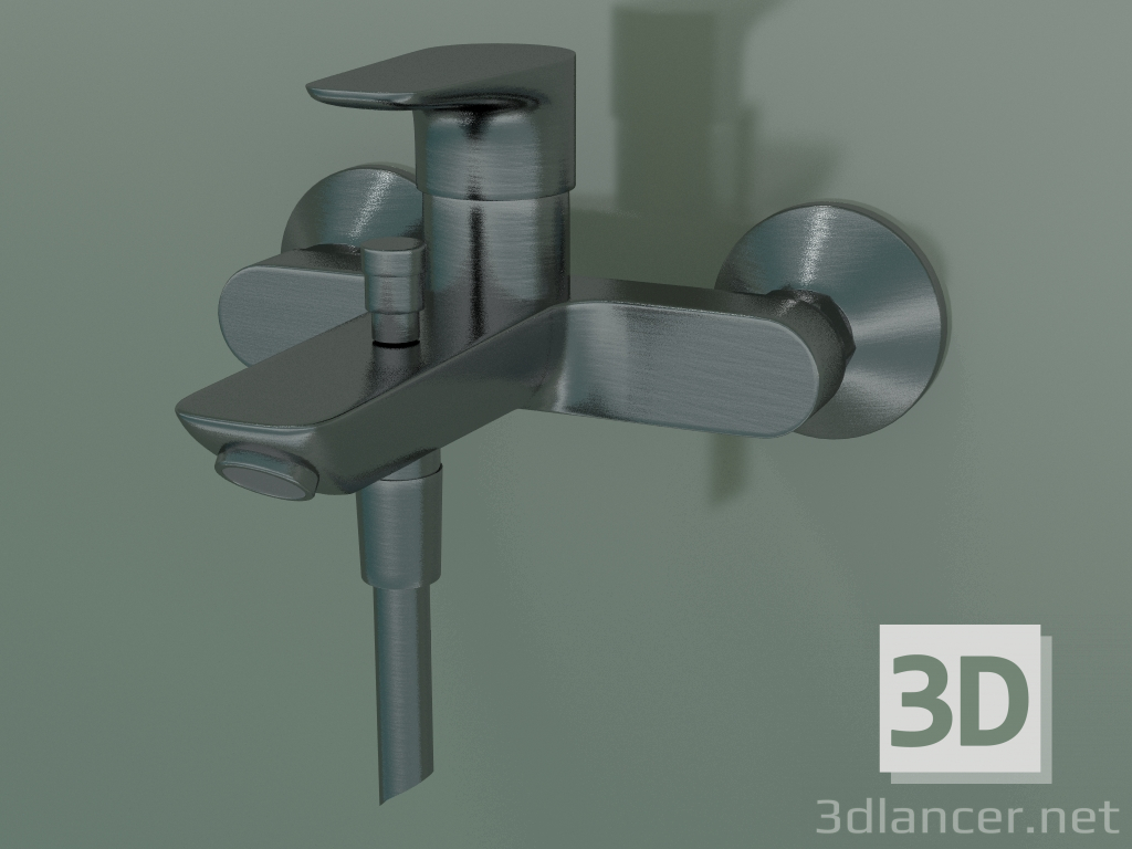 3d model Mezclador monomando de bañera (71740340) - vista previa