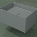 modello 3D Lavabo sospeso (02UN42301, Silver Grey C35, L 72, P 50, H 36 cm) - anteprima