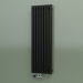 3d model Vertical radiator RETTA (8 sections 1200 mm 60x30, glossy black) - preview