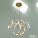 3d model Pendant lamp 90138-2 (gold) - preview