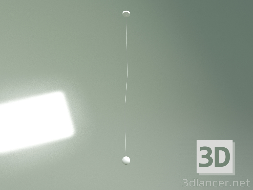 Modelo 3d Luminária de lua - preview