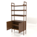 3d model Rack ST 03 (abierto) (900x400x1900, madera marrón claro) - vista previa