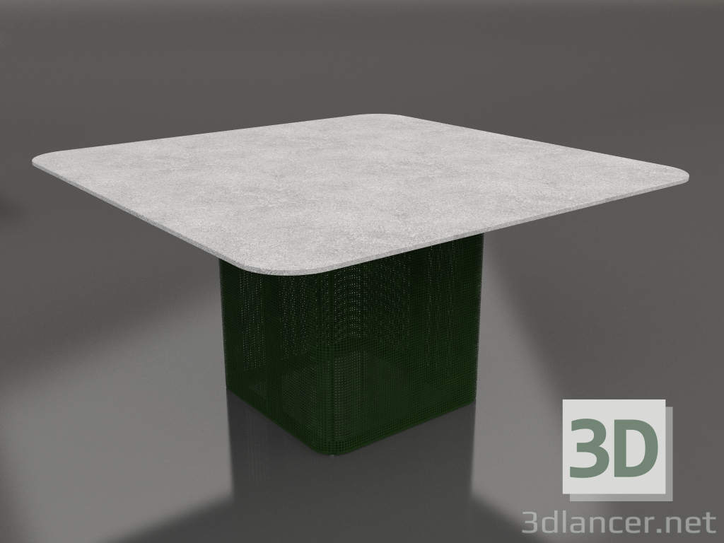 3d model Mesa de comedor 140 (Verde botella) - vista previa