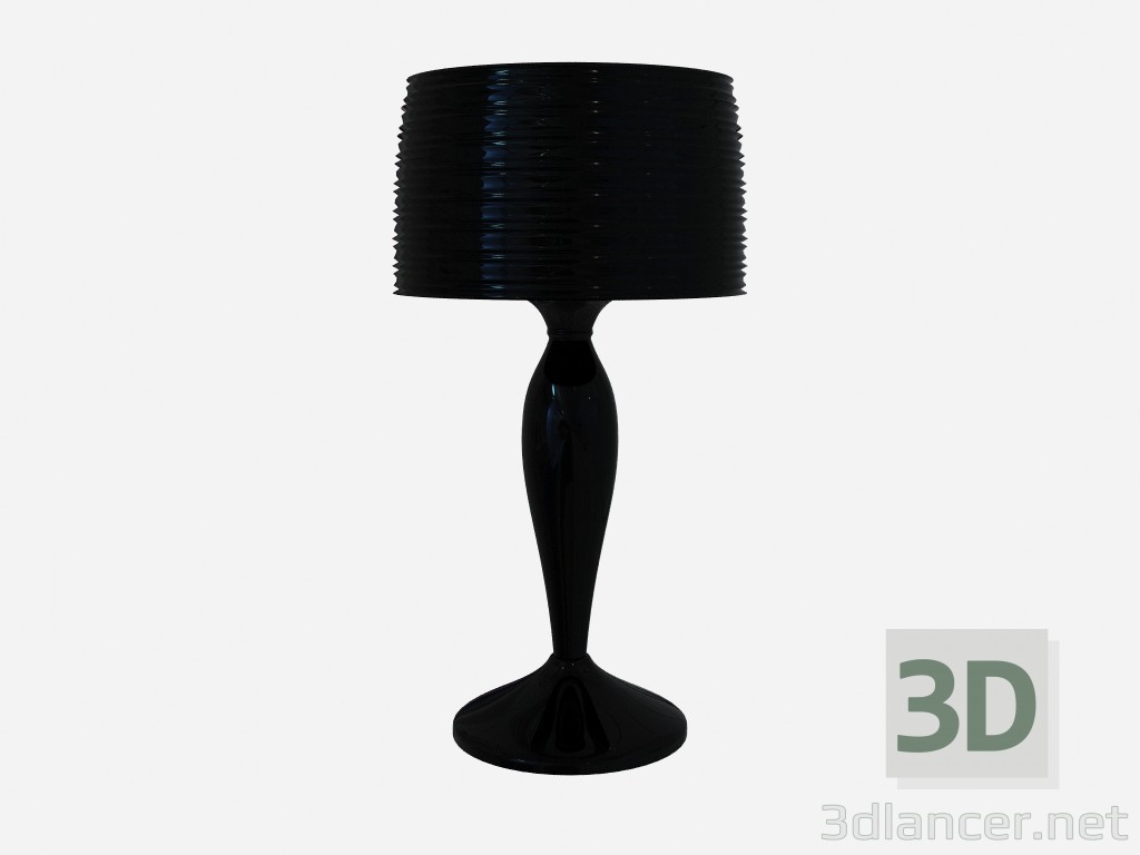 3d модель Настольный светильник в темном исполнении Table lamp black – превью