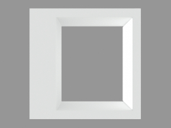 Wall lamp MICROCOOL SQUARE APPLIQUE (S7282W)