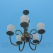 Modelo 3d Candelabro - preview