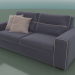 3D Modell Double Sky Sofa mit Klappmechanismus zum Schlafen (2080 x 1100 x 890, 208SK-110-AB) - Vorschau