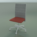 3d model High back chair 6502 (5 wheels, with mesh, V12) - preview