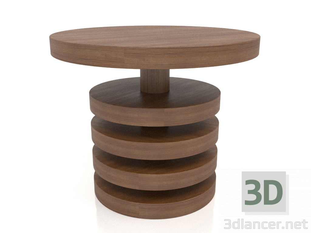 Modelo 3d Mesa de centro JT 04 (D=600x500, madeira castanha clara) - preview