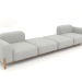 3d model Modular sofa (composition 18) - preview