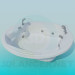 Modelo 3d Jacuzzi redondo - preview