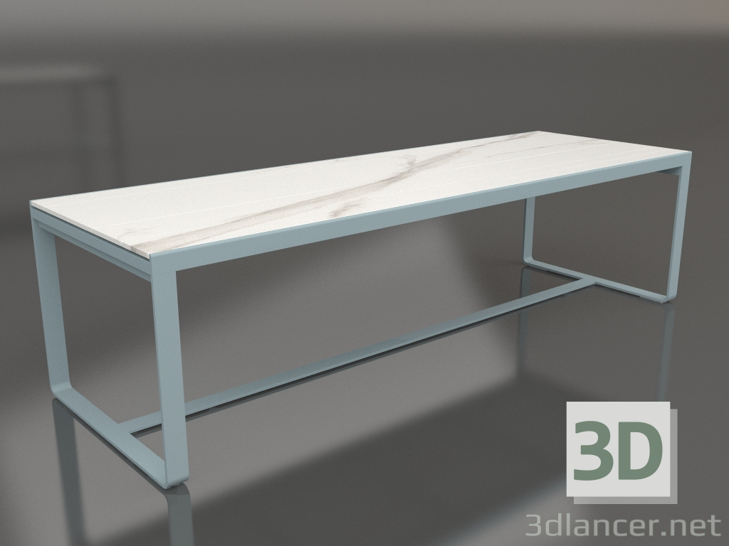 3d model Mesa de comedor 270 (DEKTON Aura, Azul grisáceo) - vista previa