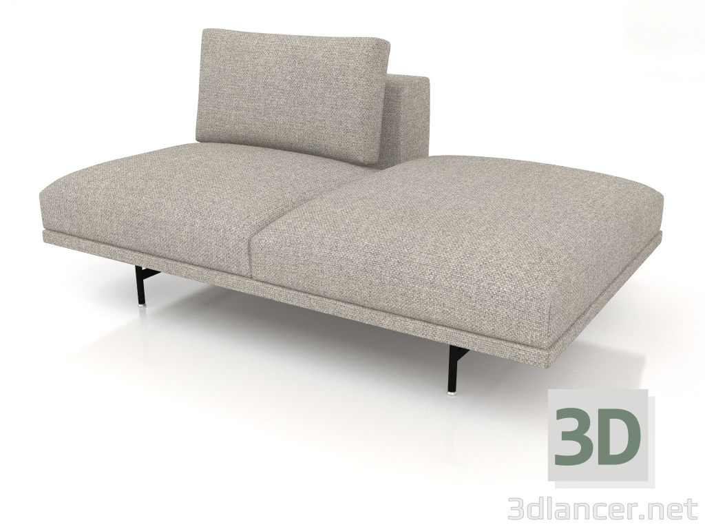 3d model Sofa module Loft VIPP610 (open sofa, right) - preview