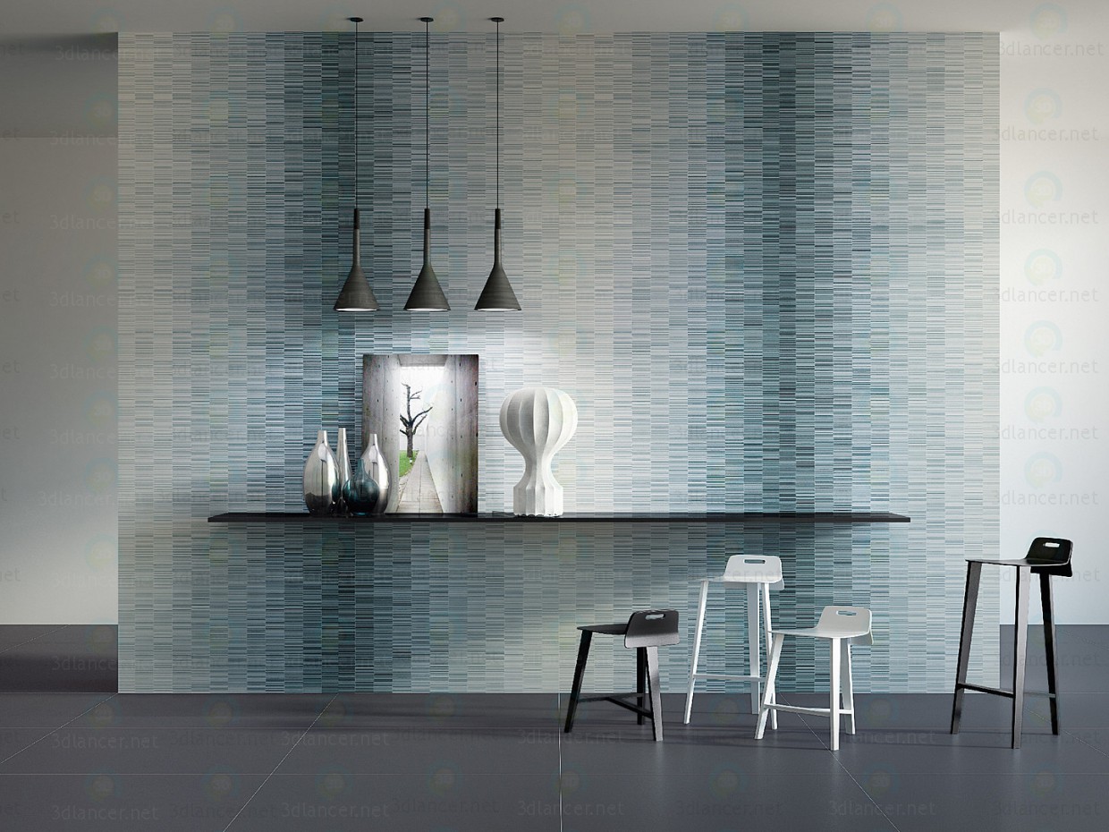 Descarga gratuita de textura Colección: SLIMTECH líneas y ondas por Lea Ceramiche (Italia) - imagen