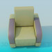 3D Modell Stuhl - Vorschau
