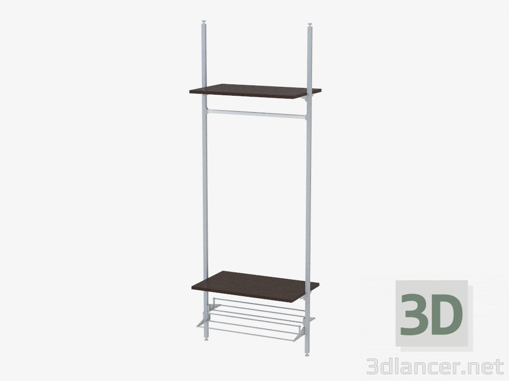 3d model Estantería (st 5) - vista previa