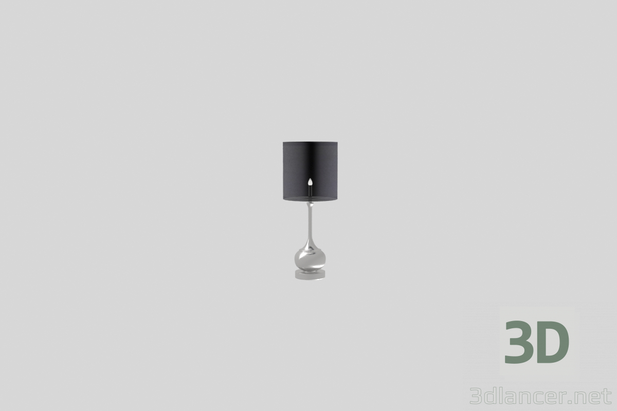 3d Cal Lighting Tapron Metal Accent Lamp model buy - render