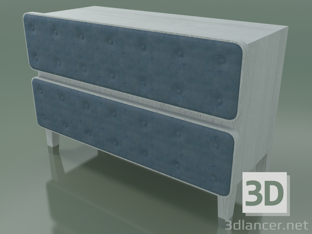 3d model Cofre (63, blanco) - vista previa