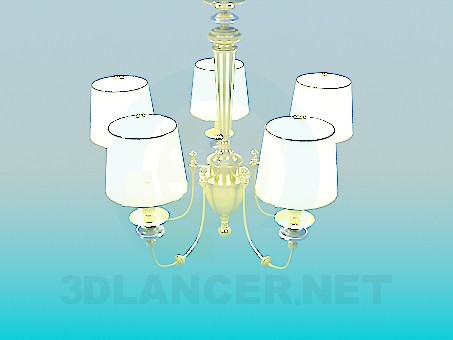 Modelo 3d Candelabro - preview