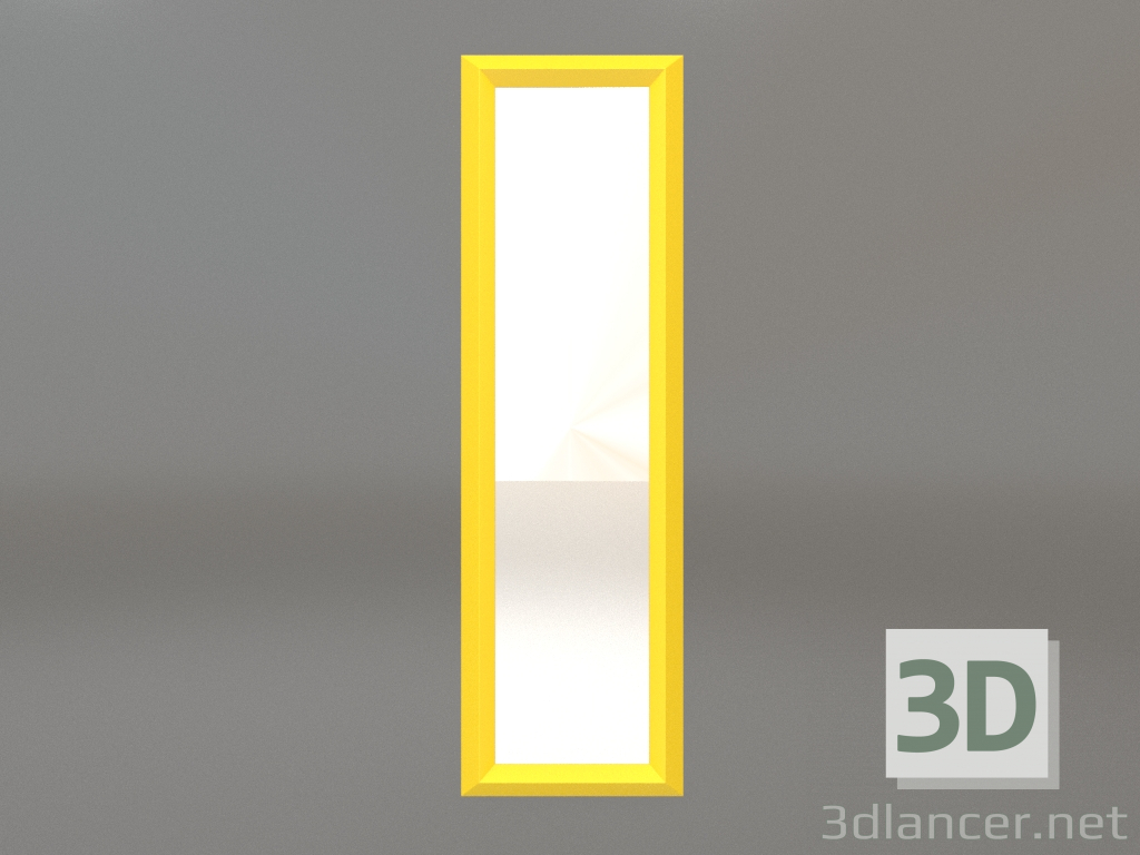 Modelo 3d Espelho ZL 06 (450x1500, amarelo luminoso) - preview