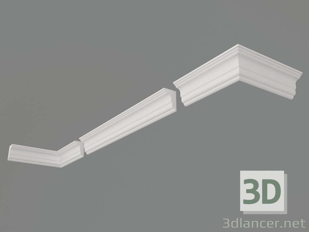 3d модель Карниз КТ-37 – превью