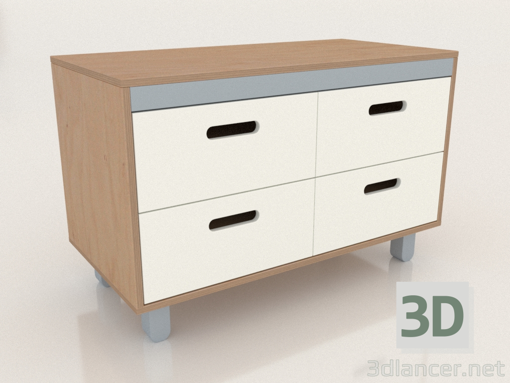 modèle 3D Commode TUNE E (DQTEAA) - preview