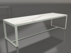 Mesa de comedor 270 (DEKTON Aura, Gris cemento)