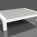 3d model Coffee table (White, DEKTON Kreta) - preview