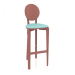 3d model Circus bar stool with back without upholstery (option 3) - preview