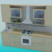 3d model Cocina - vista previa