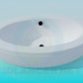 Modelo 3d Banheira oval - preview