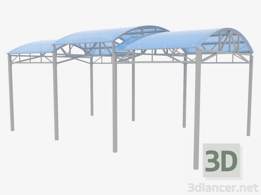 Modelo 3d Dossel para simuladores (9021) - preview