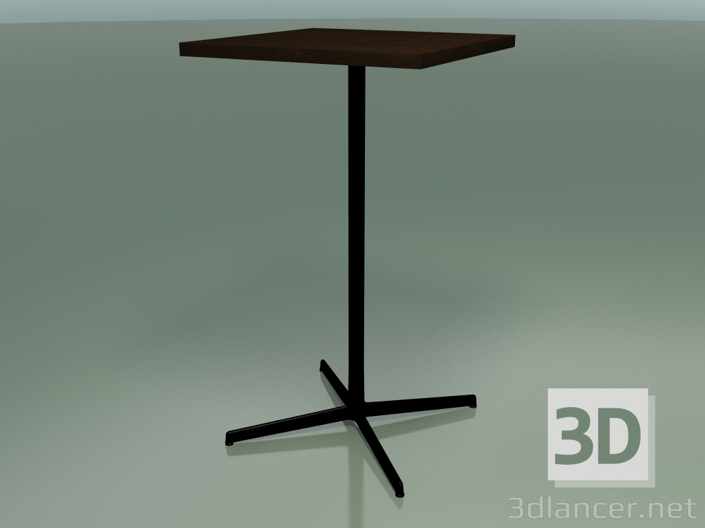 3d model Mesa cuadrada 5568 (H 105.5 - 60x60 cm, Wenge, V39) - vista previa