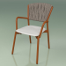 3d model Chair 221 (Metal Rust, Polyurethane Resin Gray, Padded Belt Gray-Sand) - preview