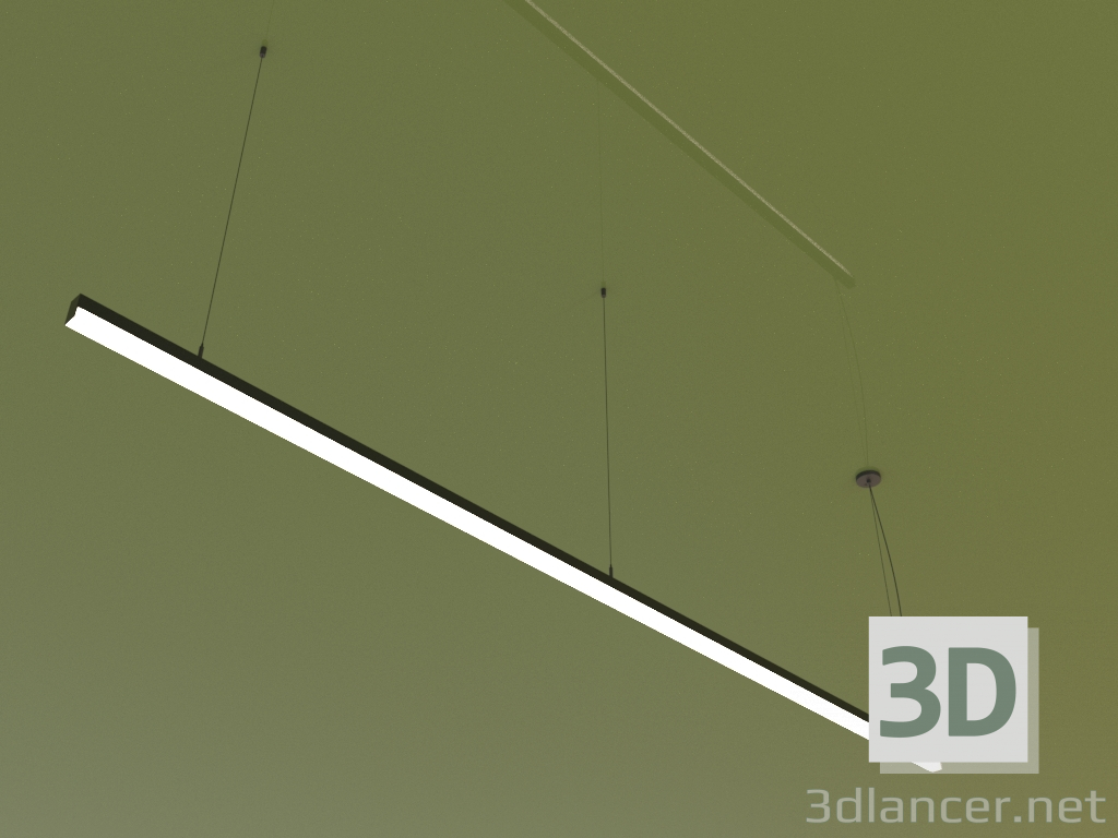 3D Modell Beleuchtungskörper LINEAR P4326 (2250 mm) - Vorschau