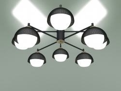 Lampadario a soffitto 70106-8 (nero)