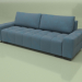 3d model Folding sofa Byron (dark blue) - preview