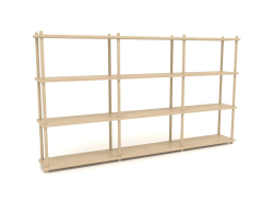 Rack ST 04 (1500х200х848, bois blanc)