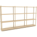 modello 3D Rack ST 04 (1500х200х848, legno bianco) - anteprima