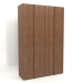 3D Modell Kleiderschrank MW 01 Holz (1800x600x2800, Holzbraun hell) - Vorschau