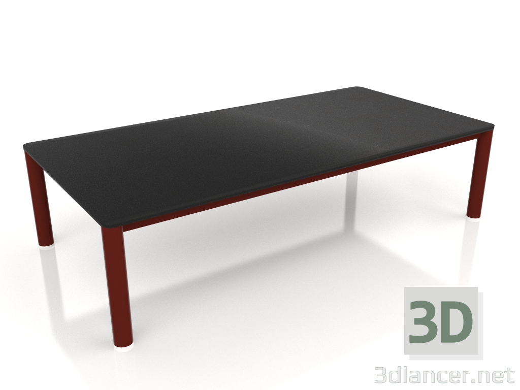 3d model Mesa de centro 70×140 (Rojo vino, DEKTON Domoos) - vista previa