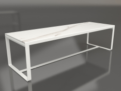 Table à manger 270 (DEKTON Aura, Gris agate)