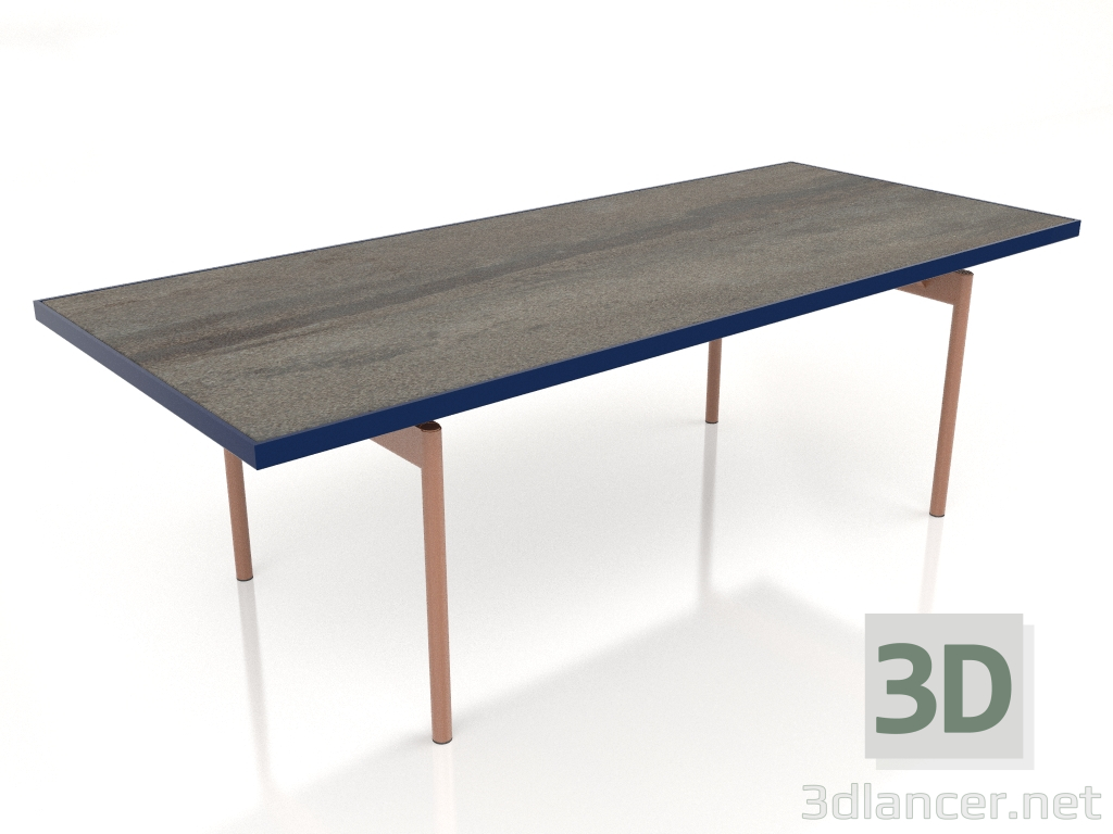 3d модель Стол обеденный (Night blue, DEKTON Radium) – превью