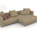 3d model Carol sofa 3060 x 1080 (Bengasi 05) - preview